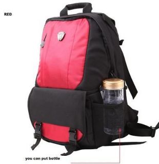 Camera Bag Backpack Laptop Bag For Canon Sony Nikon Pentax Fuji  RED