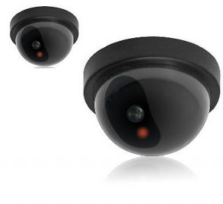 Pack Dummy Security Dome Camera With Flashing Red Light