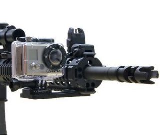 GoPro HD HERO 3 Cantilever Picatinny Gun Rail Side Mount 2 Airsoft