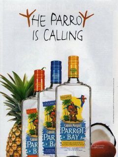 CAPTAIN MORGAN PARROT BAY (The parrot is calling)   2004 Magazine