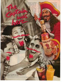 captain morgan rum bottle