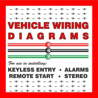 VEHICLE WIRING DIAGRAMS for Car Alarms, Remote Starters