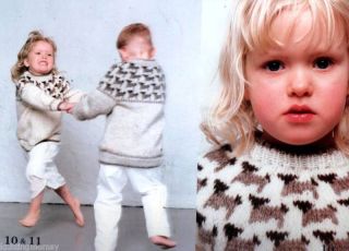 Knitting Pattern Lopi Sweater Mens Womens Childrens