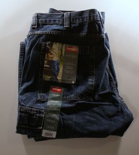 New Wrangler Cargo Jeans Dark Stone All Sizes. Free USA Shipping $14