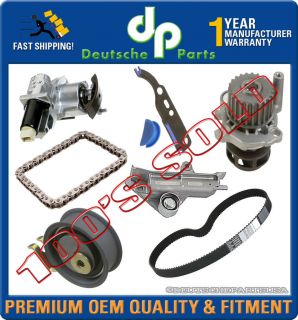 VW CAMSHAFT TIMING CHAIN TENSIONER W/CHAIN GASKET WATER PUMP TIMING
