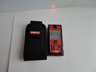 USED Mint cond.with pouch HILTI PD42 LASER RANGE METER,PD42 FREE US