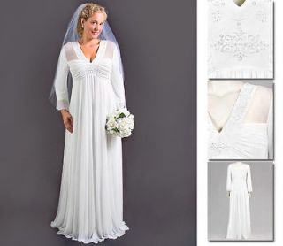 NEW Zaftique WEDDING Dress CELESTIAL DIVA Gown IVORY (Last One) 2Z
