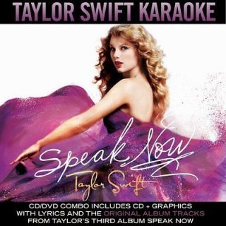 Big Machine Karaoke CD+G/DVD   Taylor Swift   Speak Now