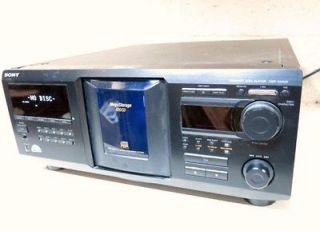 SONY CDP CX400 400 CD PLAYER JUKEBOX CHANGER IN TESTED / WORKING
