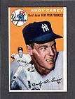 1954 TOPPS #105 Andy Carey NY YANKEES Ex  mint +