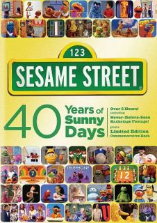 Sesame Street 40 Years Of Sunny Days DVD Box   USED