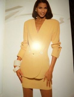 Vintage Genny catalog Spring Summer 1992 1990s dress up suit dress