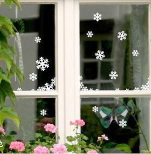 Christmas Snowflakes Windows Car Wall stickers Decal Removable DIY 20