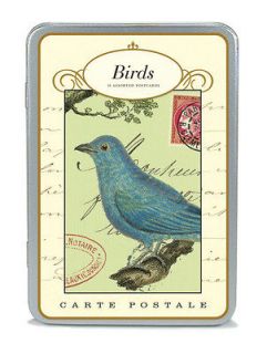 Cavallini & Co. Birds Carte Postale Postcard Set