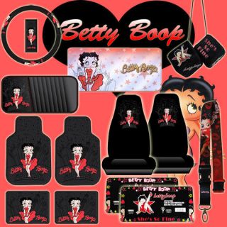 betty boop car seat covers