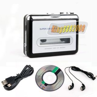 New Tape to PC USB Cassette to  iPod CD Converter Capture Audio