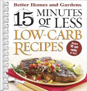 15 Minutes or Less Low Carb Recipes Better Homes and Gardens 10 net