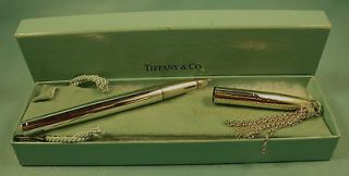 RARE*****TIFFANY & CO. Vintage Sterling Silver 925 Tassel Bag & Box