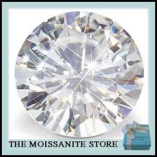 10 CT LOOSE MOISSANITE ROUND BY CHARLES & COLVARD 3mm