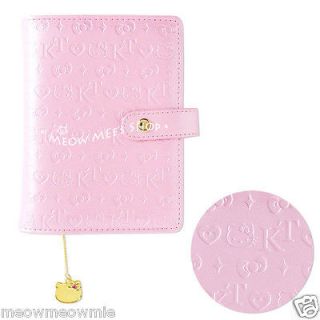 Kitty Schedule Book Agenda Planner Diary Organizer Sanrio Japan Pink