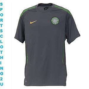 Nike Celtic FC Mens 2010 2011 Short Sleeve Dry Fit Training Jersey