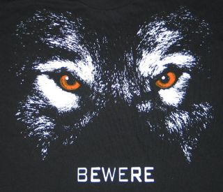 True Blood TV Series Bewere, Werewolf Eyes T Shirt, NEW UNWORN
