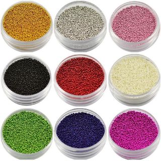 NEW Fashion Caviar Nails Art New 12 Colour Manicures or Pedicures Nail