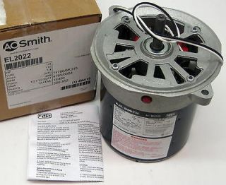 EL2022 AO Smith Oil Burner Furnace Motor 1/4 hp 3450 RPM 48N Frame 115