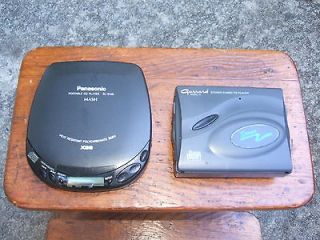 Portable CD Player SL S138/Garrar d Model 15 Stereo Cassette Player