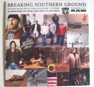 Wholesale qty 200 Zac Brown Band CD With Nic Cowan, Sonia Leigh, and