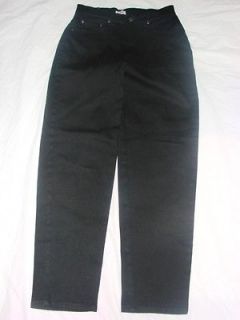NWT CHEROKEE Stretch Black Denim blue Jeans Ladies, 6 R Regular, 28W