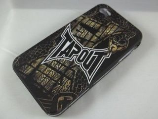 Iphone 4 and 4s Ufc Tapout Champion Cage with The Snake Full Case