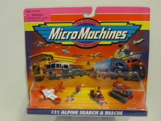 Micro Machines  Collection  #31 Alpine Search & Rescue .   MINT