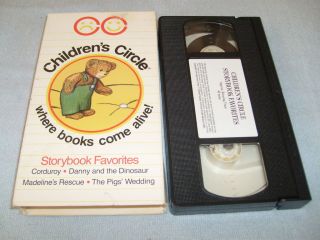 CHILDRENS CIRCLE   STORYBOOK FAVORITES   4 CARTOONS   VHS