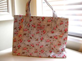 Cath Kidston Large Zippered Tote Bag Purse Handbag Shopper   Flowers