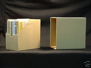 Mini LP CD Cardboard Storage Box for Paper Sleeve CDs Holds 15~20 CDs