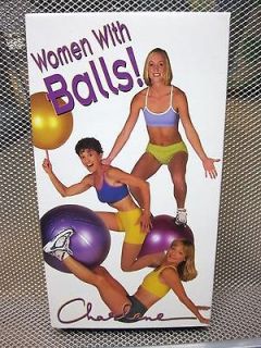 CHARLENE PRICKETT Women With Balls VHS strength toning workout video