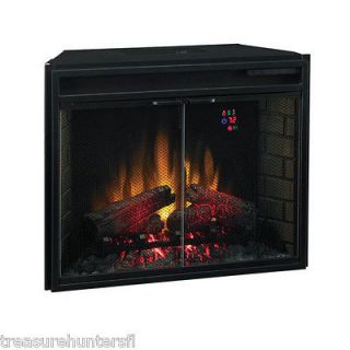 Classic Flame Insert Electric Fireplace Home Wood Burning Fire Place