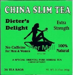 China Slim Natural Herbal Diet Tea Lose Weight 36 Tb