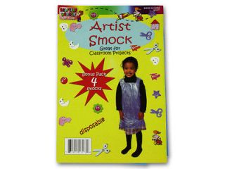 Disposable children& 039; s artist smock Pack of 24