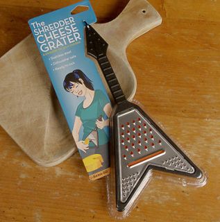 SHREDDER   THE GUITAR CHEESE GRATER   COOL  UNIQUE  FUN