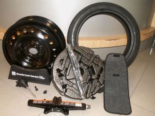 13 CHEVROLET MALIBU NEW GM SPARE TIRE KIT (TIRE, WHEEL, JACK AND TOOLS