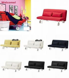 IKEA PS Sofa Bed Sofabed SLIPCOVER Cover VARIOUS COLORS and FABRICS