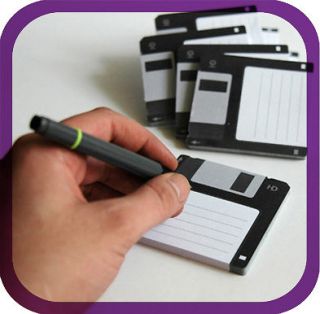 Floppy Disk Post It Bookmark Marker Memo Flags Sticky Notes Notepad