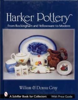 Harker Pottery book Rockingham Yellow ware Yellowware +