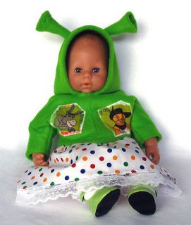 Fiona from Shrek for Baby Born Annabell Chou Chou Dolls Outfit Clothes