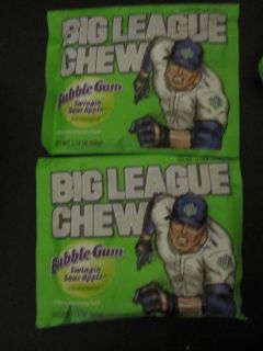 Big League Chew 2  2.12 oz Swingin Sour Apple