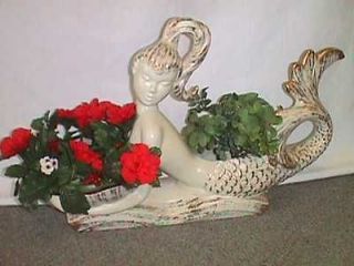 MERMAID Figure FIGURINE Planter ROYAL HAEGER Vase