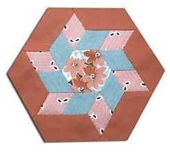 Matildas Own Pinwheel Hexagon Patchwork Template Set