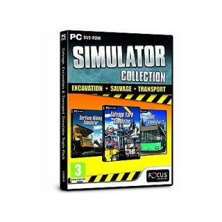 SIMULATOR COLLECTION Salvage, Excavation and Transport (PC) NEW